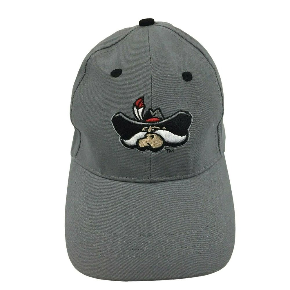UNLV Runnin Rebels Snapback Hat Grey Adjustable Hook and Loop Baseball Cap